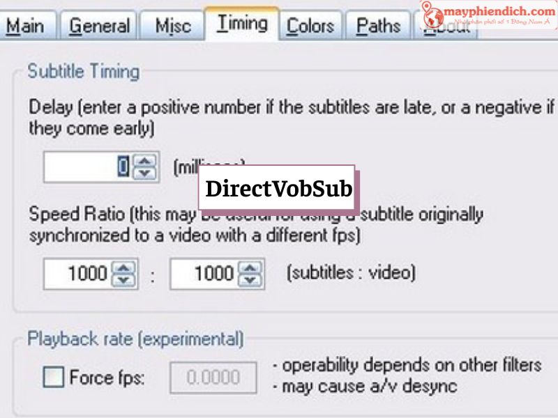 Phần Mềm Dịch Video Online DirectVobSub