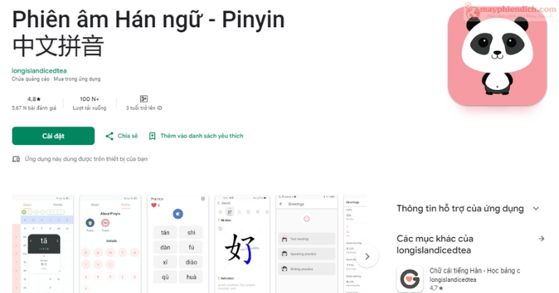 Phiên Âm Hán Ngữ - Pinyin Chinese GG