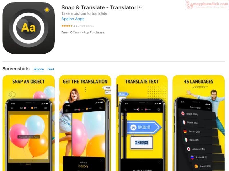 Snap & Translate - Dịch Tên Sang Tiếng Trung Quốc Trực Tuyến