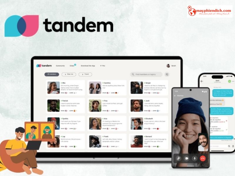 Tandem – Nền Tảng Trò Chuyện Ngôn Ngữ Hoàn Toàn Miễn Phí