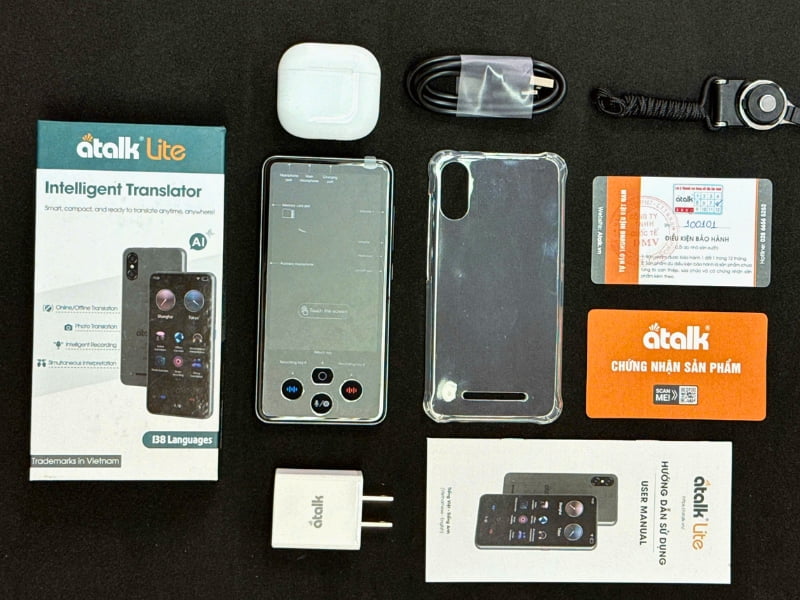 Máy Dịch Cầm Tay 2 Chiều Quốc Dân ATalk Lite