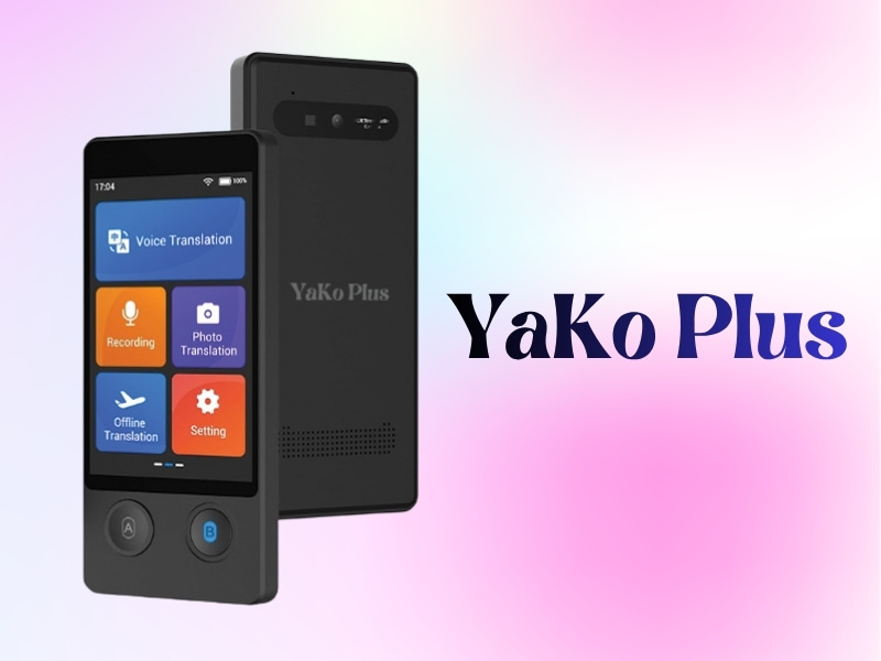 Máy Dịch Đa Ngôn Ngữ Cầm Tay YaKo Plus