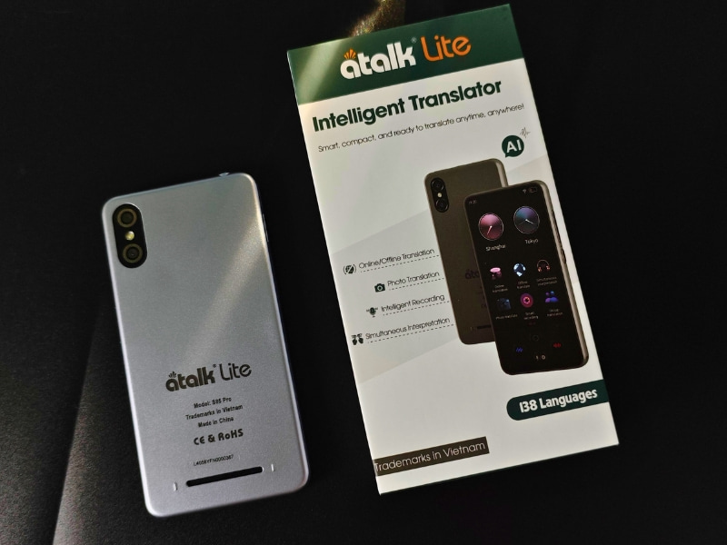Máy Phiên Dịch Đa Ngôn Ngữ Quốc Dân ATalk Lite
