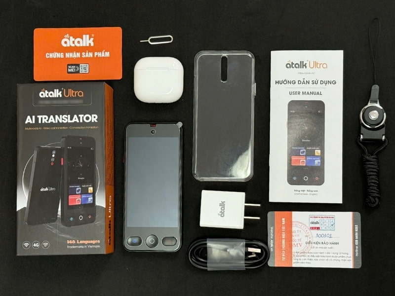 Máy Phiên Dịch Cuộc Gọi Đa Quốc Gia ATalk Ultra