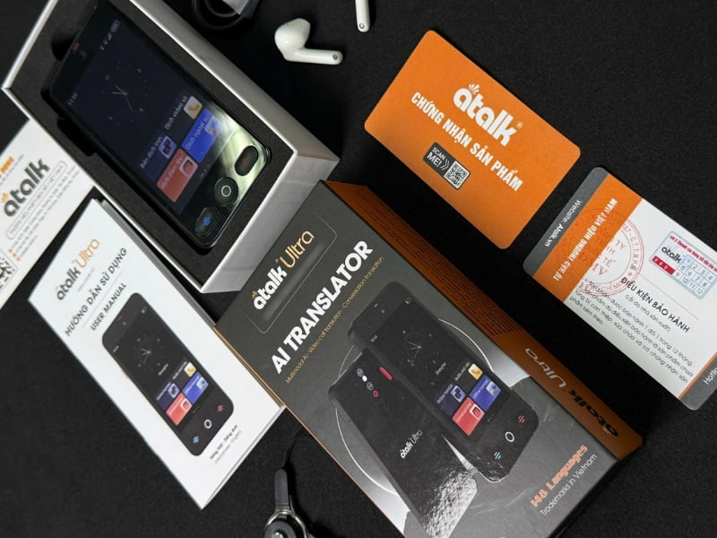 Máy Dịch Cuộc Gọi Đa Ngôn Ngữ Cao Cấp ATalk Ultra
