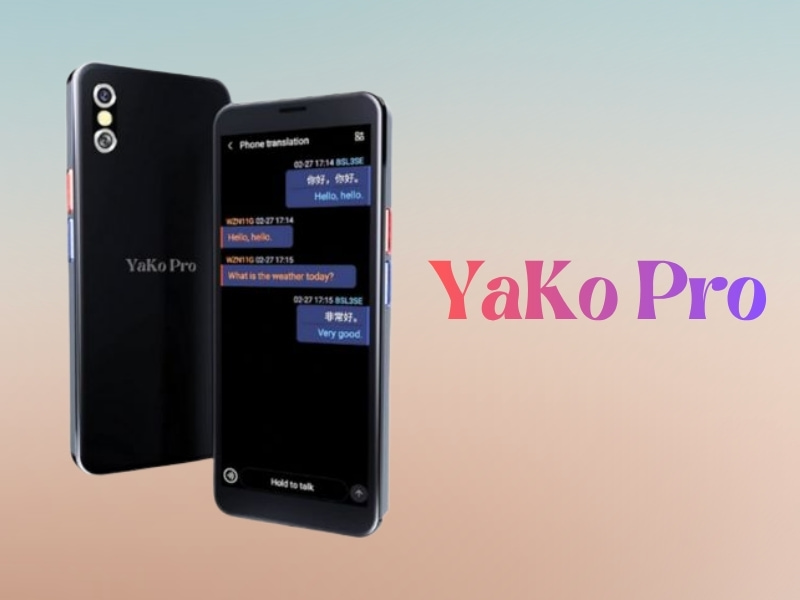 Máy Phiên Dịch Cầm Tay YaKo Pro