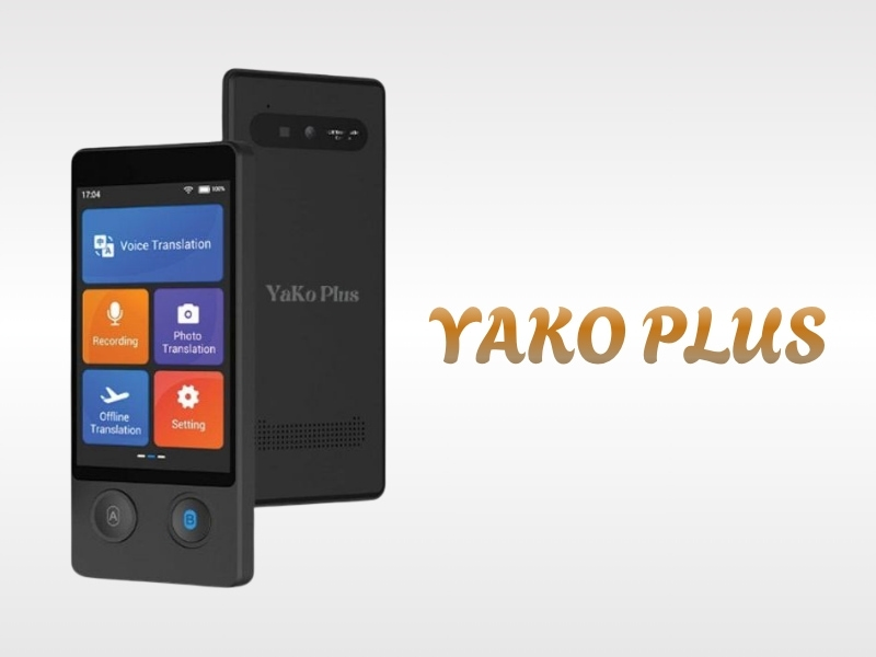 Thiết Bị Dịch Ngôn Ngữ Cầm Tay YaKo Plus