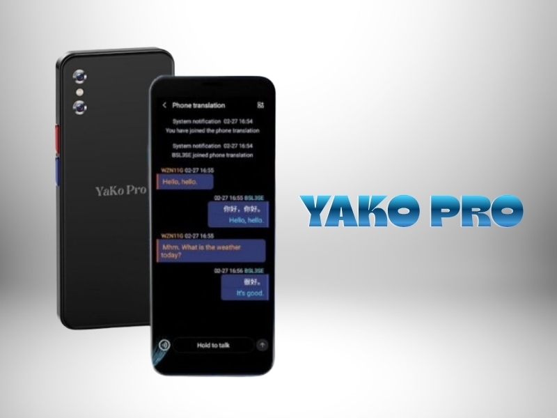 Máy Thông Dịch YaKo Pro