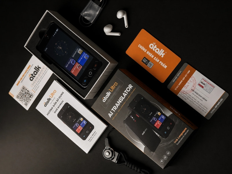 Máy Thông Dịch Cuộc Gọi Xuyên Quốc Gia ATalk Ultra