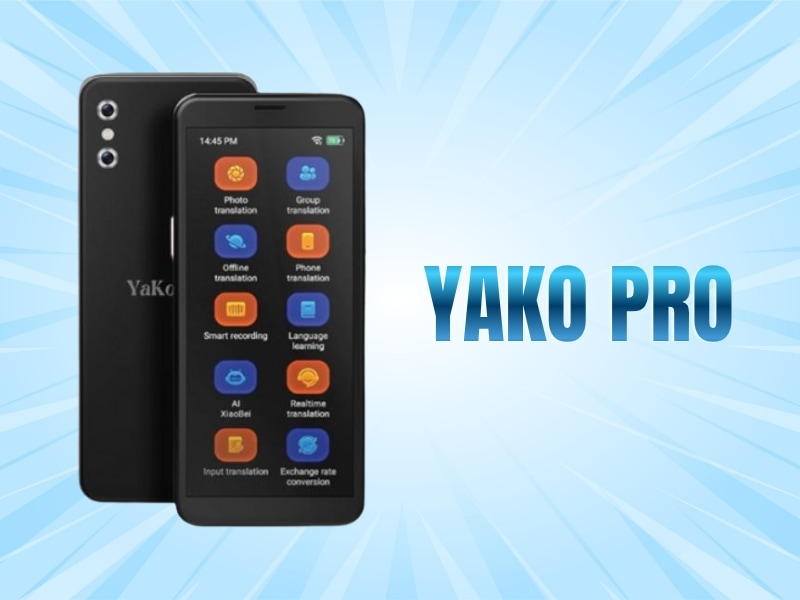 Máy Phiên Dịch 2 Chiều YaKo Pro