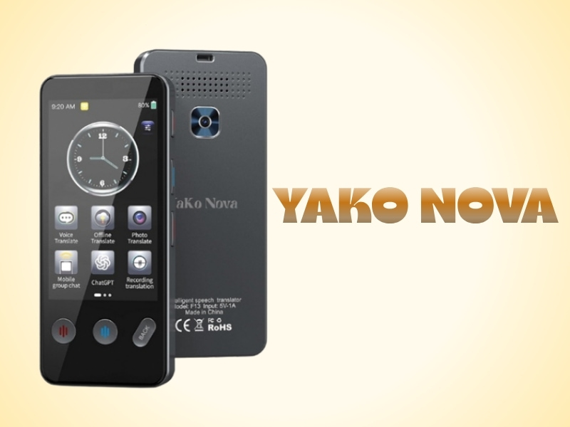 Thiết Bị Phiên Dịch Giọng Nói YaKo Nova