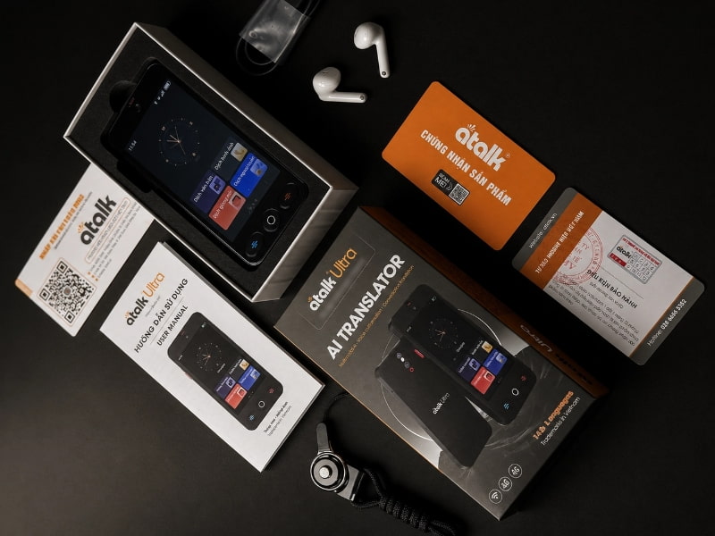 Máy Dịch Thuật Cuộc Gọi Đa Quốc Gia ATalk Ultra