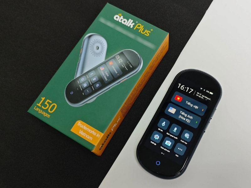 Máy Phiên Dịch Cầm Tay Tiếng Việt Cao Cấp ATalk Plus+