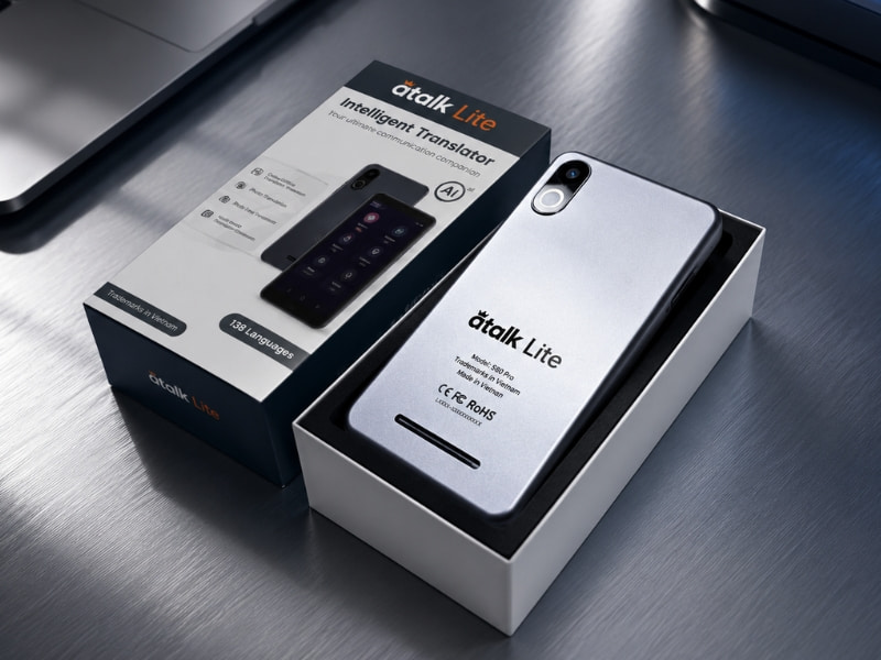Máy Dịch Ngôn Ngữ Cầm Tay Quốc Dân ATalk Lite