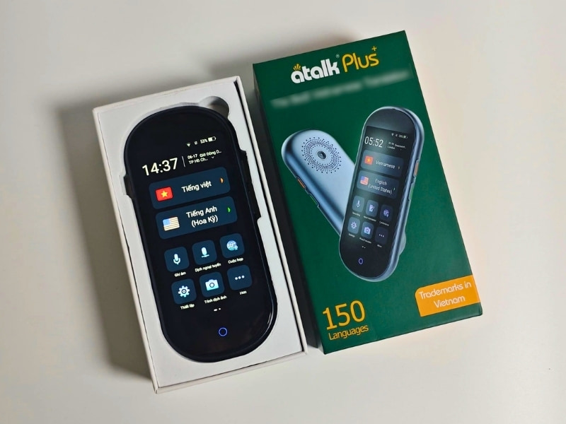 Máy Phiên Dịch Trực Tiếp Tiếng Việt Cao Cấp ATalk Plus+
