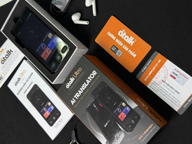 Máy Thông Dịch Cuộc Gọi Đa Quốc Gia ATalk Ultra