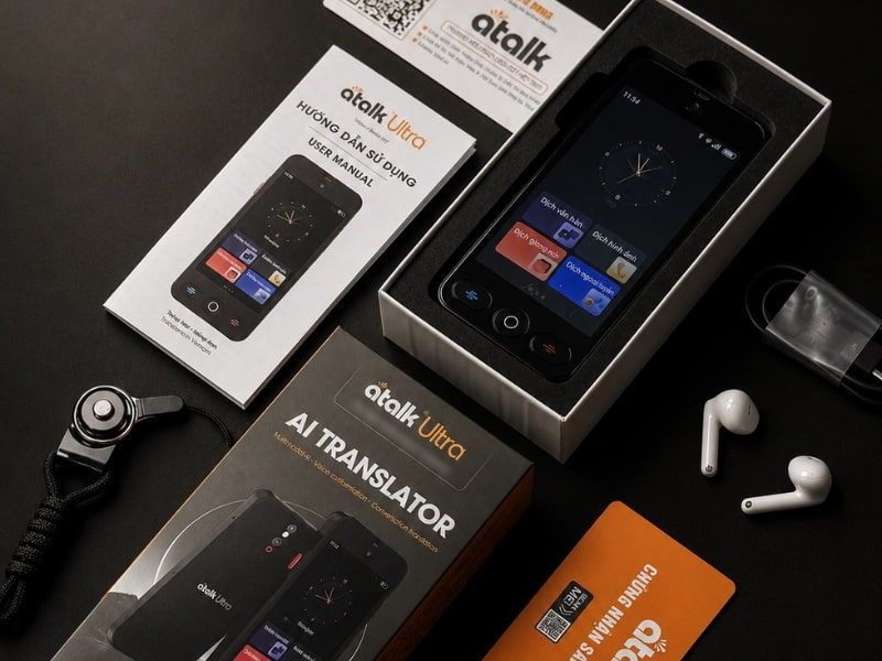 Máy Phiên Dịch Cuộc Gọi Đa Quốc Gia ATalk Ultra