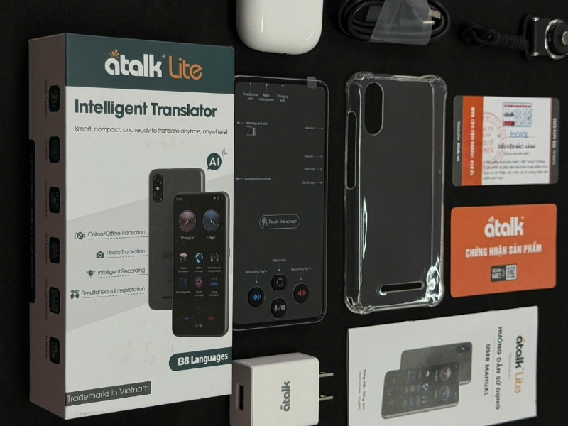 Máy Thông Dịch Ngôn Ngữ Quốc Dân ATalk Lite