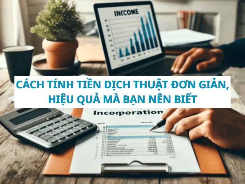Cách Tính Tiền Dịch Thuật Nhanh Chóng, Đơn Giản