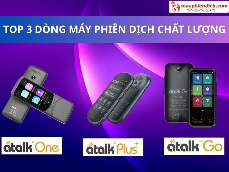 Review Top 3 Thiết Bị Phiên Dịch Chất Lượng Hiện Nay