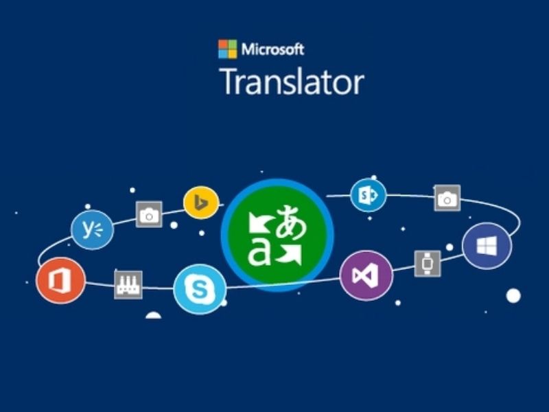 Web dịch giọng nói tiếng Anh Free Microsoft Translator