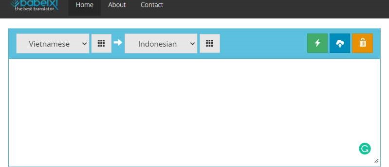Babelxl.com phiên dịch tiếng Indonesia