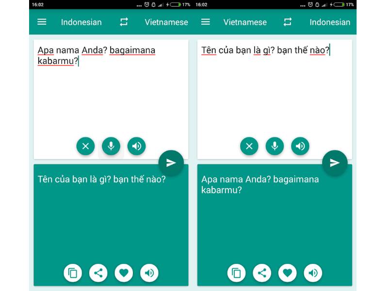 App Việt Indonesia phiên dịch