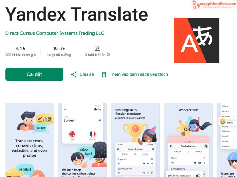Nhận Diện Chữ Tiếng Pháp Từ Ảnh Yandex Translate