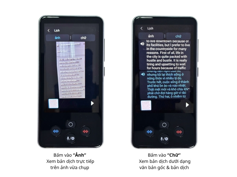 Bản Dịch Được Xuất Hiện Dưới Dạng Ảnh Và Văn Bản