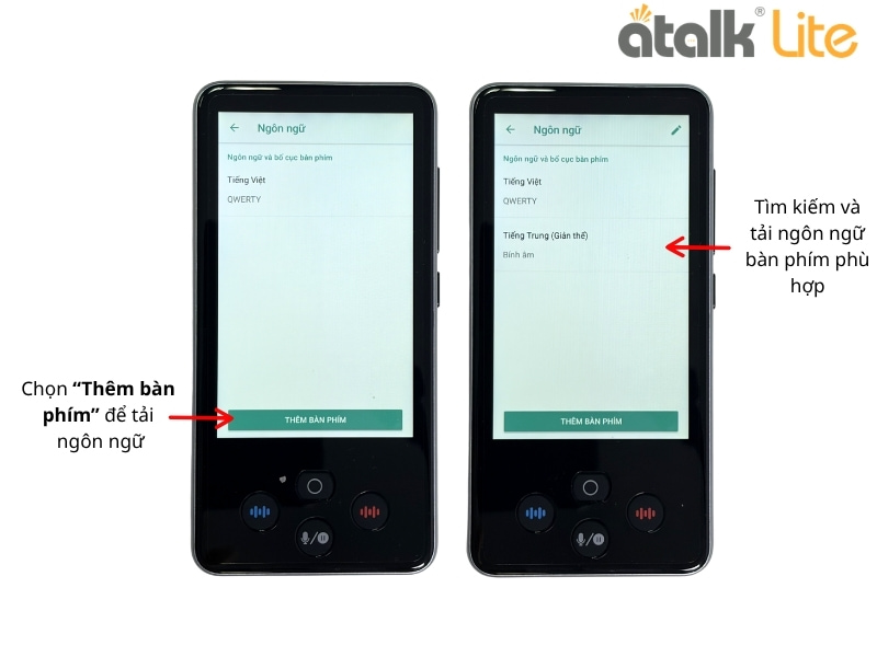 Chọn Thêm Bàn Phím Và Tải Xuống Ngôn Ngữ Cần Sử Dụng