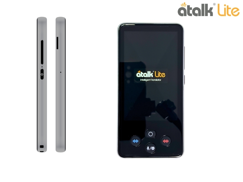 Khởi Động Thiết Bị phiên Dịch Ngôn Ngữ Cầm Tay ATalk Lite