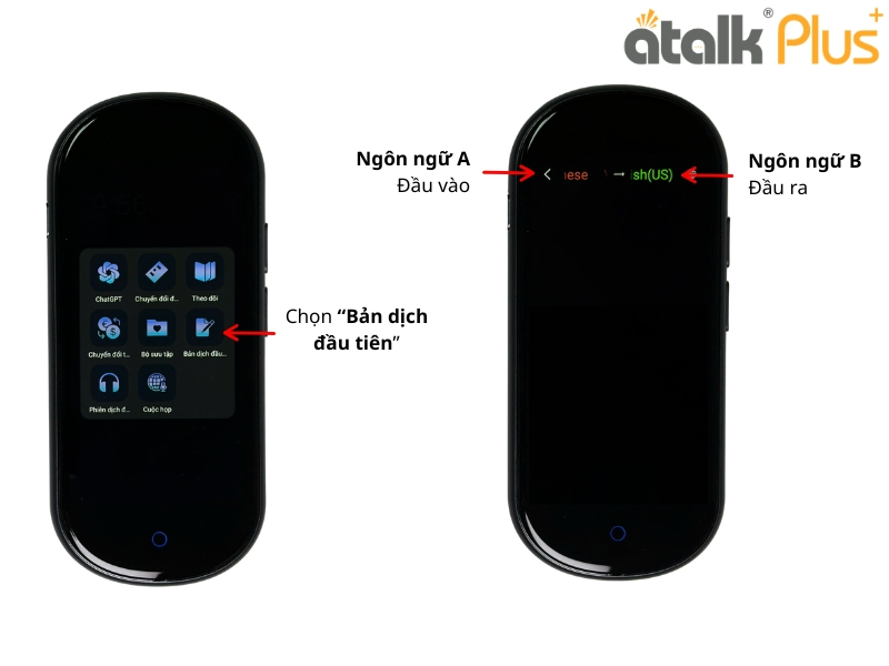 Cách Dịch Văn Bản Chi Tiết Và Đơn Giản Nhất Trên ATalk Plus+