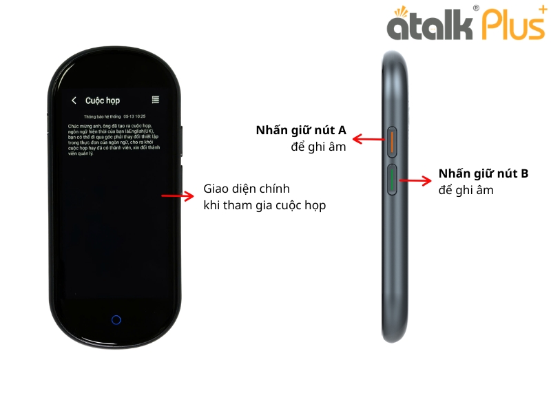 Hướng Dẫn Dùng Dịch Hội Nhóm Trên ATalk Plus+ 150