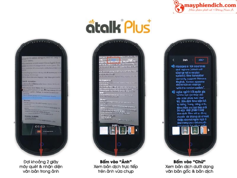 Tính Năng Dịch Hình Ảnh Trên ATalk Plus+