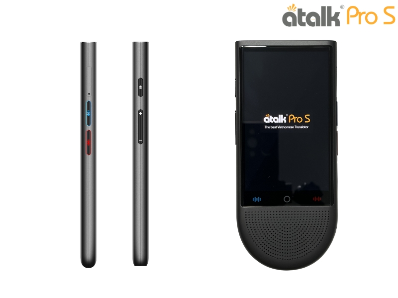 Khởi Động Máy Phiên Dịch Ngôn Ngữ ATalk Pro S