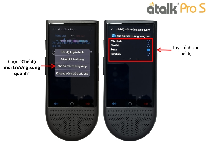 Mẹo Điều Chỉnh Chế Độ Môi Trường