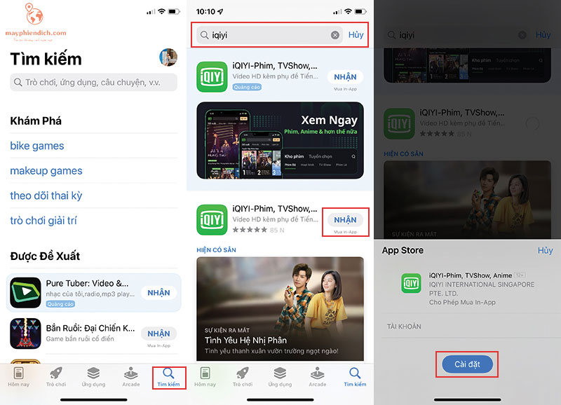 iQIYI là gì? Cách tải iQIYI tiếng Việt trên App Store