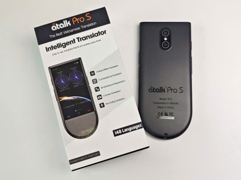 Cận Cảnh Máy Phiên Dịch ATalk Pro S
