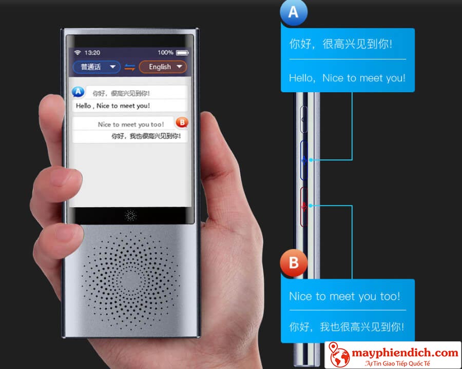 Tính Năng Dịch Giọng Nói Của Máy W1