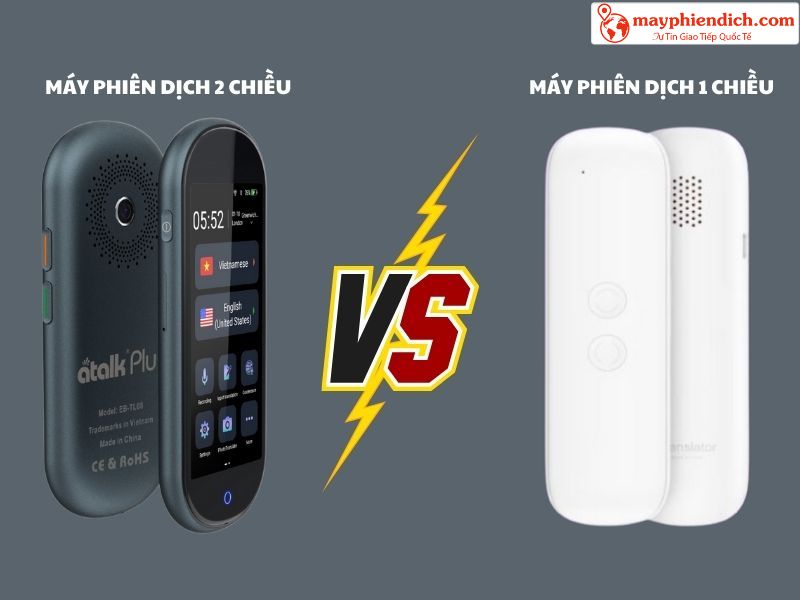 Phân loại các dòng máy phiên dịch