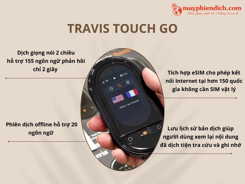 Máy Dịch Thuật Thông Minh Travis Touch Go