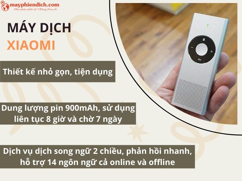 Máy Dịch Thông Minh Xiaomi