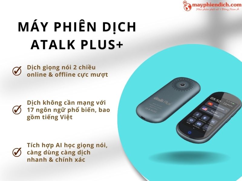 Máy Dịch Thuật ATalk Plus+