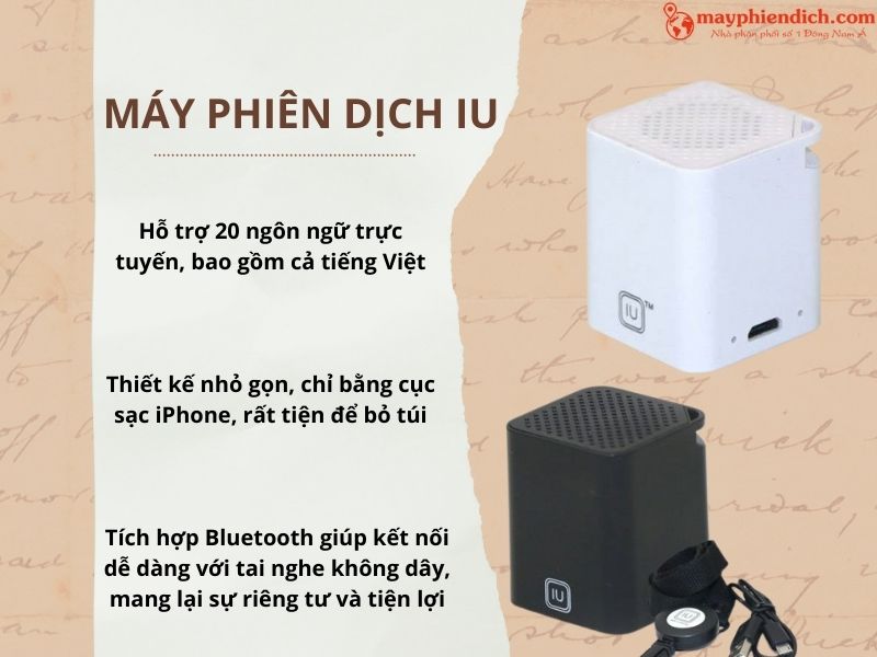 Máy Phiên Dịch Thông Minh IU