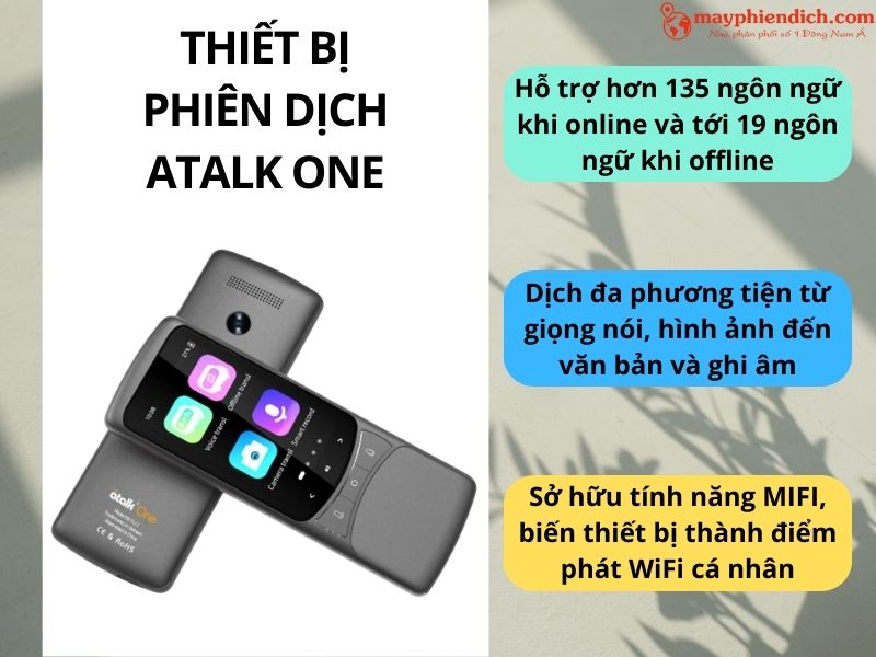 Máy Phiên Dịch ATalk One