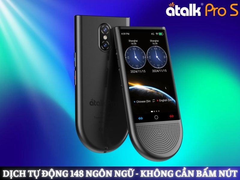 Máy Dịch Tiếng Hindi Sang Tiếng Việt ATalk Pro S