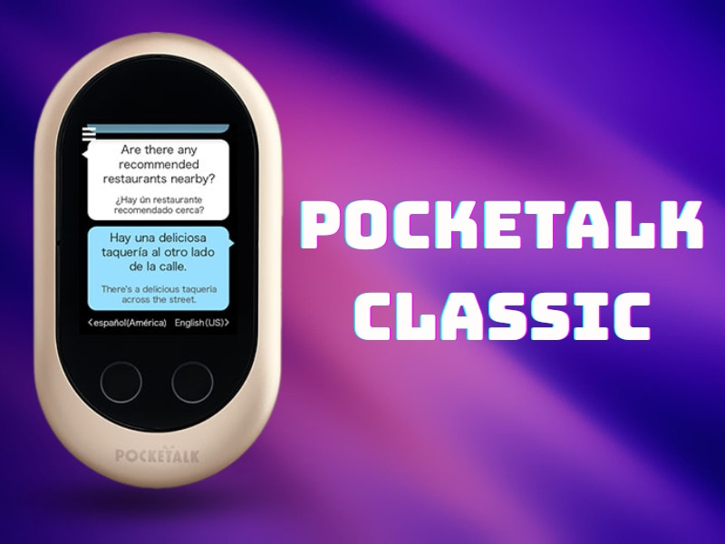 Máy Dịch Cầm Tay Pocketalk Classic