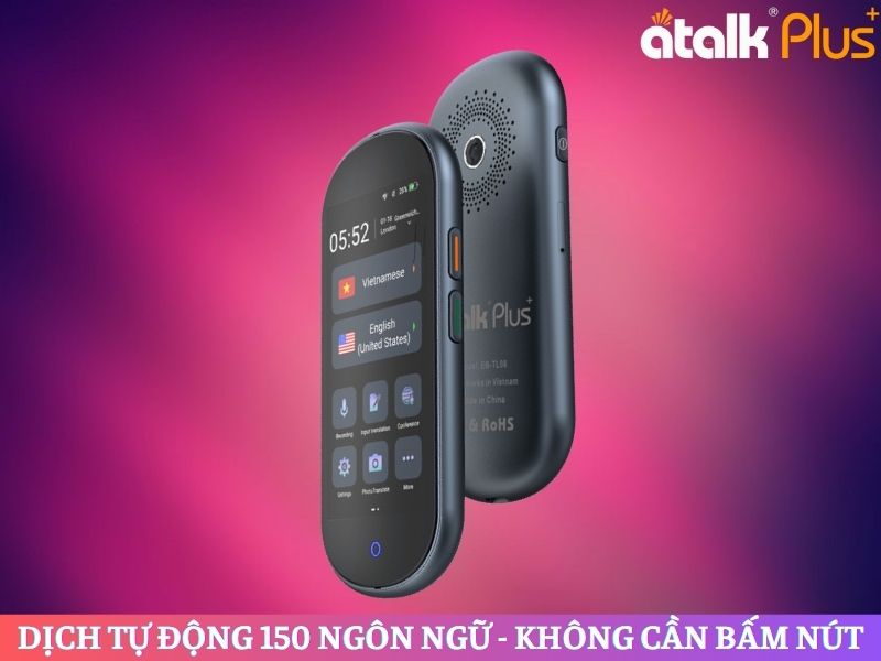Máy Phiên Dịch 2 Chiều Tiếng Brazil - Việt Atalk Plus+