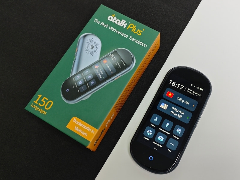 Máy Phiên Dịch Trực Tiếp Tiếng Đức Sang Tiếng Việt ATalk Plus+