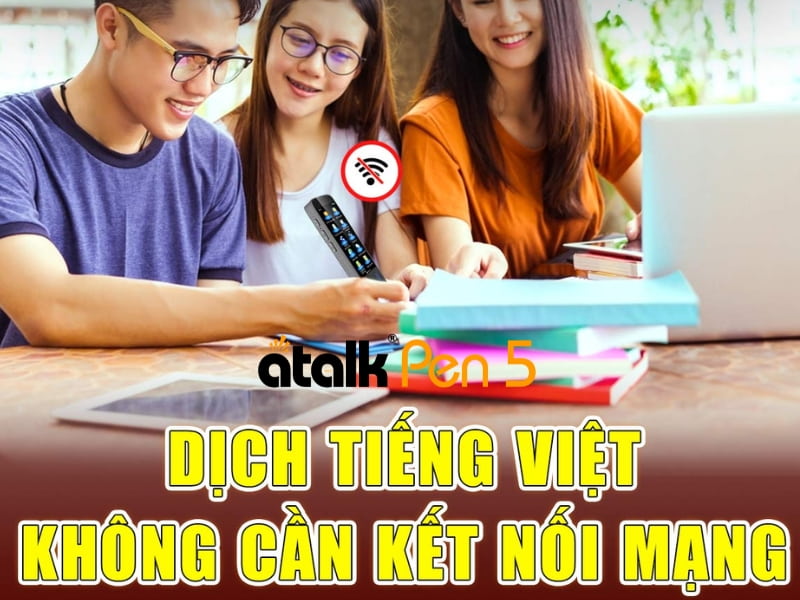 Bút Dịch Ngoại Ngữ Thông Minh ATalk Pen 5
